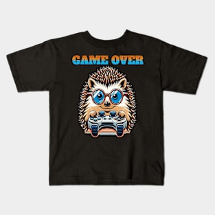 Hedgehog gamer non official gift ideas Kids T-Shirt